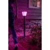 Philips Hue 17442/30/P7 Smart LED Zahradní sloupkové světlo | RGB | Variabilní | 15=1150lmW | Černá