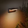 Philips Hue 17456/30/P7 Smart LED Nástěnné venkovní světlo | RGB | Variabilní | 13,5W | Černá