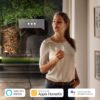Philips Hue 17456/30/P7 Smart LED Nástěnné venkovní světlo | RGB | Variabilní | 13,5W | Černá