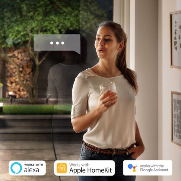 Philips Hue 17456/30/P7 Smart LED Nástěnné venkovní světlo | RGB | Variabilní | 13,5W | Černá