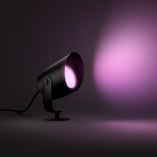 Philips Hue 17462/30/P7 Smart LED venkovní svítidlo | RGB | Variabilní | 15W | Černá