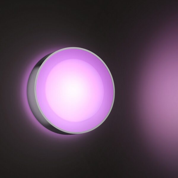 Philips Hue 17465/47/P7 Smart LED Nástěnné venkovní světlo | RGB | Variabilní | 15W | Černá