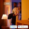 Philips Hue 50609/31/P7 Smart LED Přisazený lustr | RGB | Variabilní | Bílá | 3x5,7W | 12