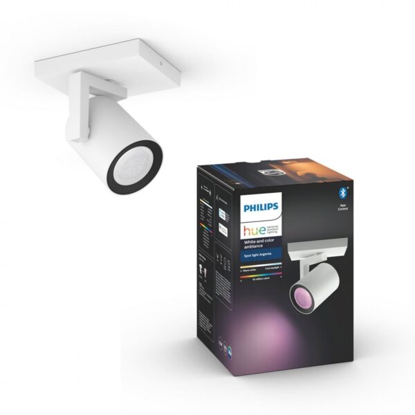 Philips Hue 50621/31/P7 Smart LED bodové svítidlo | RGB | Variabilní | Bílá | 5,7W | 1