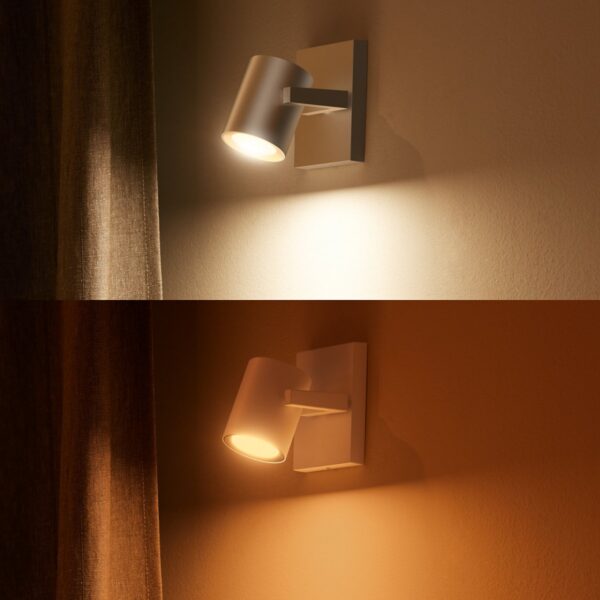 Philips Hue 50621/31/P7 Smart LED bodové svítidlo | RGB | Variabilní | Bílá | 5,7W | 3