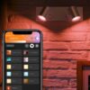 Philips Hue 50622/48/P7 Smart LED bodové svítidlo | RGB | Variabilní | Kov | 2x5,7W | 13