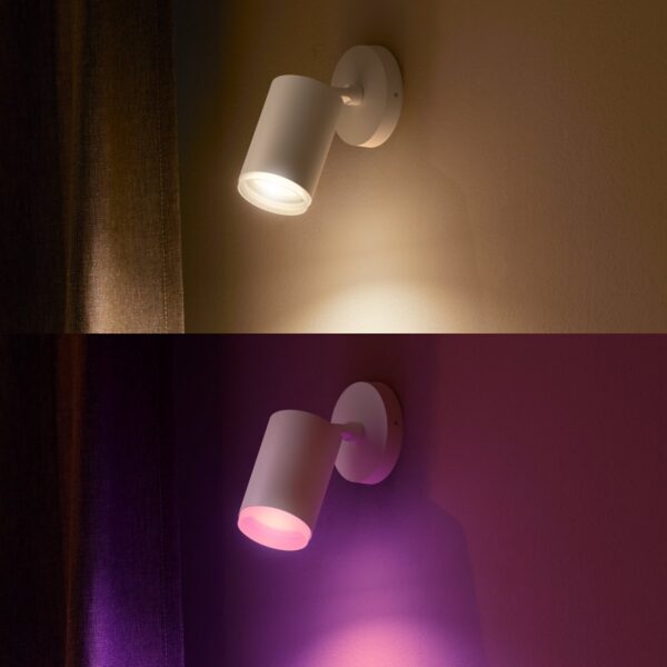 Philips Hue 50631/31/P7 Smart LED bodové svítidlo | RGB | Variabilní | Bílá | 5,7W