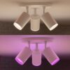 Philips Hue 50633/31/P7 Smart LED stropní svítidlo | RGB | Variabilní | Bílá | 3x5,7W