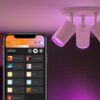 Philips Hue 50633/31/P7 Smart LED stropní svítidlo | RGB | Variabilní | Bílá | 3x5,7W