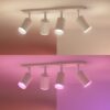 Philips Hue 50634/31/P7 Smart LED bodové svítidlo | RGB | Variabilní | Bílá | 4x5,7W