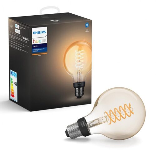 Philips Hue 8718699688882 Globe Smart LED Smart žárovka E27 | Teplá bílá | 7W