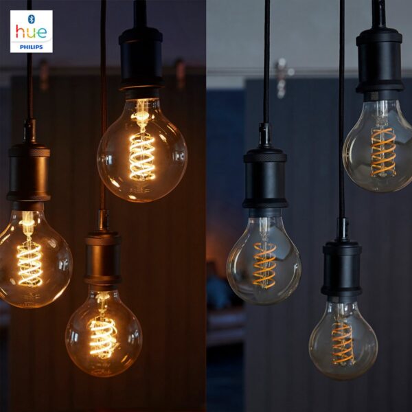 Philips Hue 8718699688882 Globe Smart LED Smart žárovka E27 | Teplá bílá | 7W