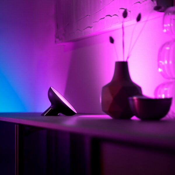 Philips Hue 8718699771126 Bloom Smart LED Stmívatelná lampička | RGB | Variabilní | Černá | 7,1W