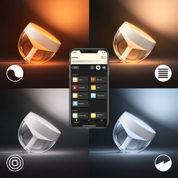 Philips Hue 8719514264465 Iris Smart LED Vnitřní osvětlení | Variabilní | Bílá | 8,1W
