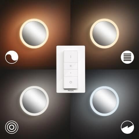 Philips Hue 8719514340992 Adore Smart LED Vnitřní osvětlení | Variabilní | Bílá