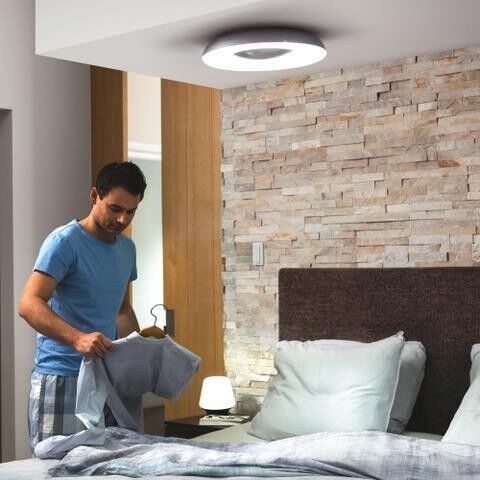 Philips Hue 8719514341357 Still Smart LED Stropní svítidlo s ovladačem | Variabilní | Černá | 32W