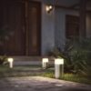 Philips Hue 8719514388499 Calla Smart LED Zahradní sloupkové světlo | RGB | Variabilní | Kov | Nerez | 8W