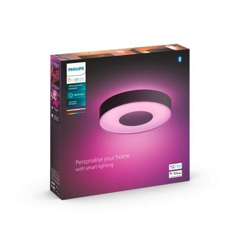 Philips Hue 8719514452251 Xamento Smart LED stropní svítidlo | Variabilní | Černá | 33,5W
