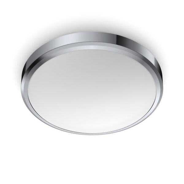 Philips 8718699777258 Doris LED Koupelnové stropní svítidlo | Přírodní bílá | Chrom | Kov | 17W