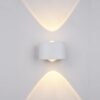 Italux 5902854530120 LED Nástěnné venkovní světlo | Teplá bílá | 260W