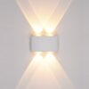 Italux 5902854530137 LED Nástěnné venkovní světlo | Teplá bílá | Bílá | 261W