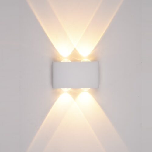 Italux 5902854530137 LED Nástěnné venkovní světlo | Teplá bílá | Bílá | 261W