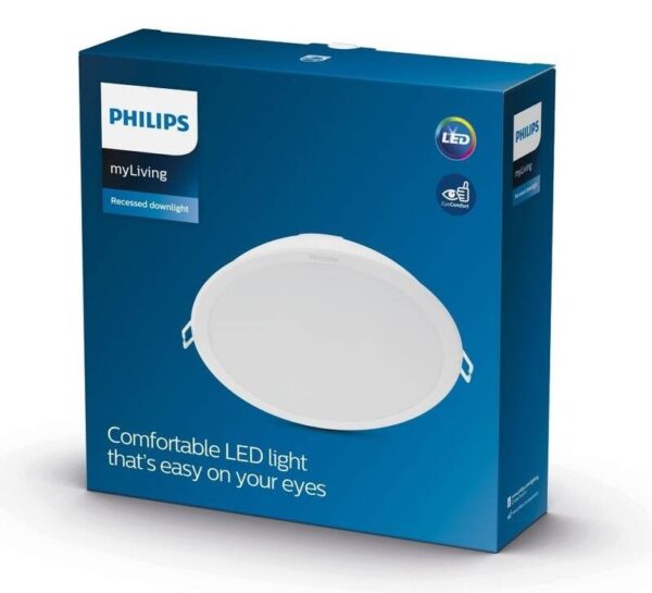Philips 8720169230989 Meson LED Zápustné osvětlení | Přírodní bílá | 20W | Bílá