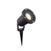 Philips 17481/30/P0 LED Zahradní sloupkové světlo | Teplá bílá | Černá | 5W | 4