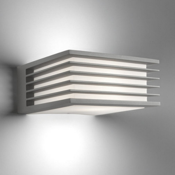 Philips 8719514385368 Shades Nástěnné venkovní světlo | E27 | Šedá