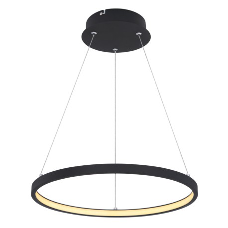 Globo 67192-19B LED stropní svítidlo | Teplá bílá | Černá | 19W