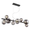 Globo 56133-9H LED stropní svítidlo | Teplá bílá | Černá | Šedá | 9x3W