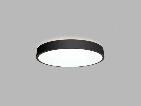 LED2 1234153 Roto LED stropní svítidlo | Teplá bílá | Černá | 60W