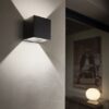 Ideal lux 149745 Rubik LED Nástěnné venkovní světlo | Přírodní bílá | Bílá | 9W