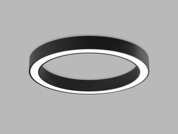 LED2 1273753DT Saturn Slim LED Přisazené stropní svítidlo | Variabilní | Černá | 60W