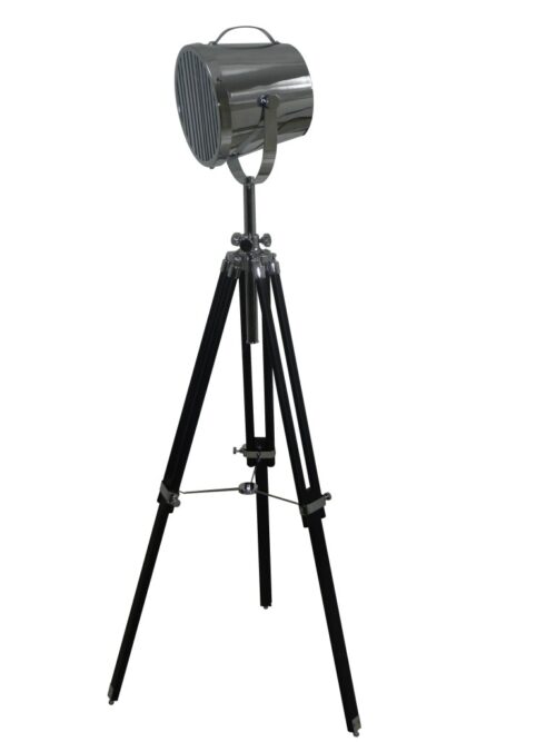 Searchlight 96EU3013 Stojací lampa | E27 | Černá | Chrom | Kov
