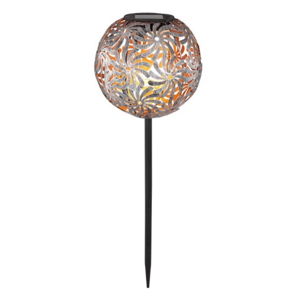 Globo 33632 LED venkovní svítidlo | Teplá bílá | Kov | Stříbrná | 0,06W