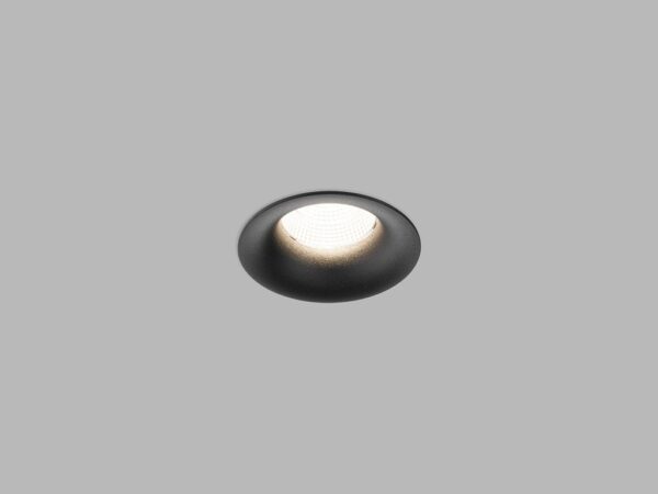 LED2 2150623 LED Zápustné osvětlení | Teplá bílá | Černá | 9W