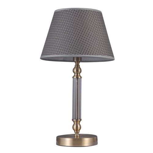 Italux 5902854531127 Stolní lampička | E14 | Šedá