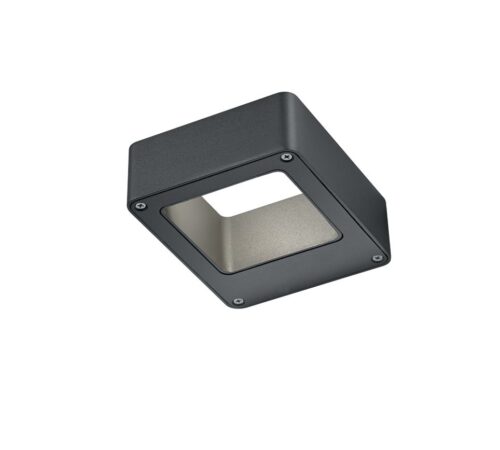 Trio 220760142 Reno LED Nástěnné venkovní světlo | Teplá bílá | 4W | Černá