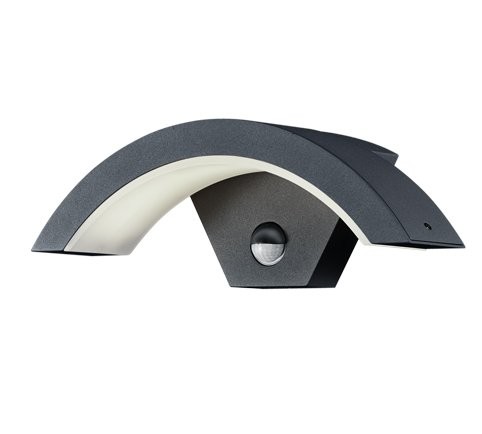 Trio 220969142 Ohio LED Nástěnné venkovní světlo | Teplá bílá | 6W | Černá