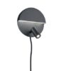 Trio 222370232 Mario LED nástěnní svítidlo | Teplá bílá | 6W | Černá