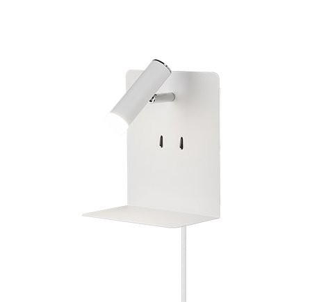 Trio 222570231 Element LED nástěnní svítidlo | Teplá bílá | 3W | Bílá