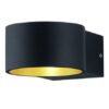 Trio 223410132 Lacapo LED nástěnní svítidlo | Teplá bílá | 4W | Černá