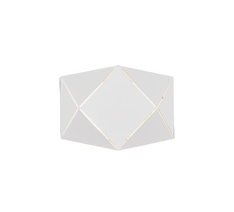 Trio 223510131 Zandor LED nástěnní svítidlo | Teplá bílá | 6=500lmW | Bílá