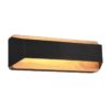 Trio 224819132 Arino LED Dřevěné nástěnní svítidlo | Teplá bílá | Černá | 13,5W