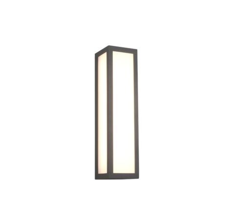 Trio 226260142 Fuerte LED Nástěnné venkovní světlo | Teplá bílá | Černá | 10,5W