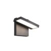 Trio 226360142 Horton LED Nástěnné venkovní světlo | Teplá bílá | Černá | 8W
