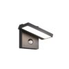 Trio 226369142 Horton LED Nástěnné venkovní světlo | Teplá bílá | Černá | 8W