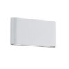 Trio 227660231 Thames Ii LED Nástěnné venkovní světlo | Teplá bílá | 2x5W | Bílá