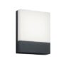 Trio 227760142 Pecos LED Nástěnné venkovní světlo | Teplá bílá | 6W | Černá